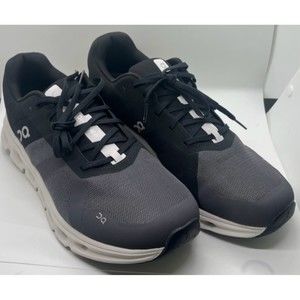 On Men's Cloudrunner Black White Shoes US Sz 13 - Like New